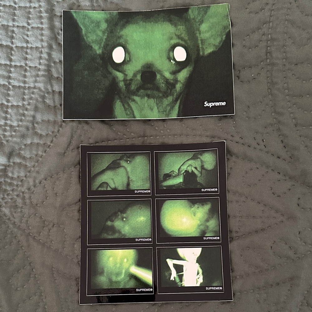 Supreme Rubber Johnny Sticker Set
